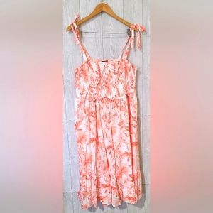 Torrid Floral Smock Maxi Dress